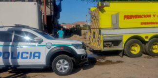 Vídeo| Incendio arrasó con estructura en construcción en Punto Fijo