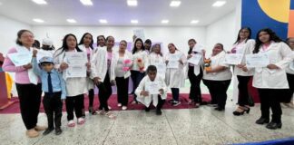 Egresa la primera graduación de técnicos profesionales del Inces en Punto Fijo