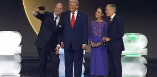 Infantino logró la «selfie imposible» con Trump, Sheinbaum y Carney Infantino logra la "selfie imposible" con Trump, Sheinbaum y Carney