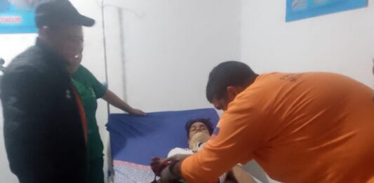 Motorizado deslizó en El Hato y esto le sucedió