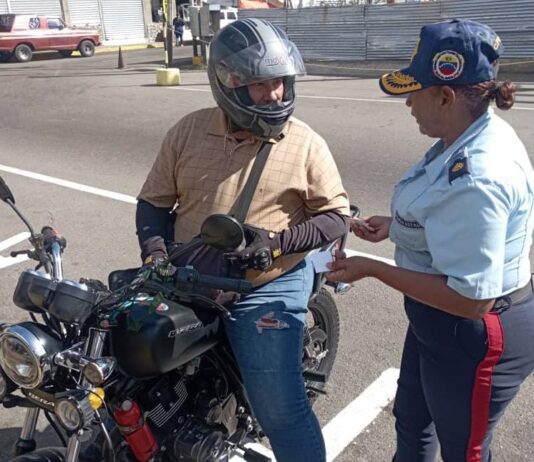 Polifalcón despliega plan de Concientización Vial en Punto Fijo