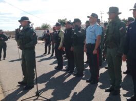 OSC realizaron un despliegue en la entrada de Bicentenario de Punta Cardón