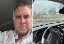 Perú | Tirotean el vehículo que trasladaba al candidato presidencial Rafael Belaunde Llosa Perú | Tirotean el vehículo que trasladaba al candidato presidencial Rafael Belaunde Llosa