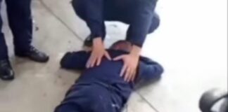 Funcionario cae de un sexto piso y sufre múltiple fracturas