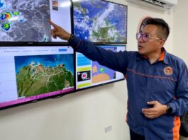 Preven lluvias en las próximas horas en Falcón