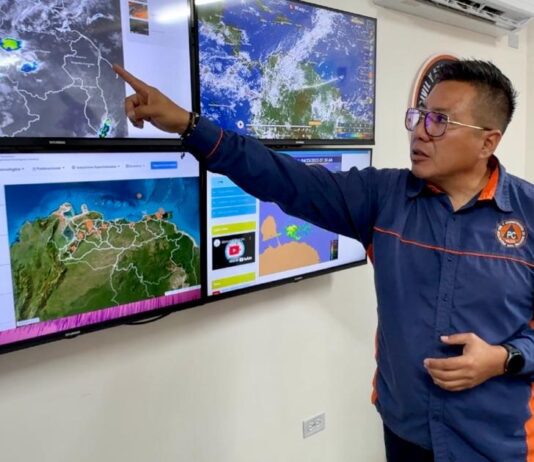 Preven lluvias en las próximas horas en Falcón