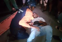 Mototaxista de Adícora sufrió accidente en el Kilómetro 7