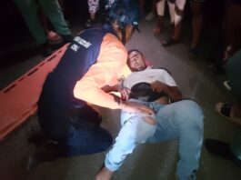 Mototaxista de Adícora sufrió accidente en el Kilómetro 7