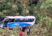 Accidente en Bucaramanga: bus intermunicipal cae a un precipicio Tragedia en Bucaramanga: bus intermunicipal cae a un precipicio