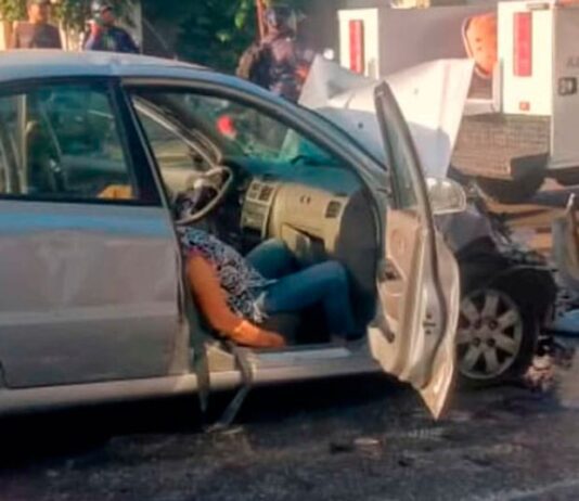 Un fallecido y dos heridos en accidente vial