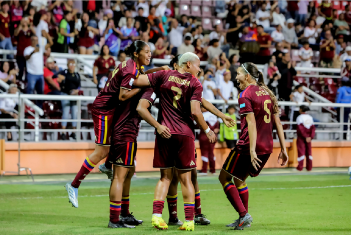 Vinotinto-Femenina-Venezuela-Foto-EFE La Vinotinto Femenina subió en el ranking FIFA