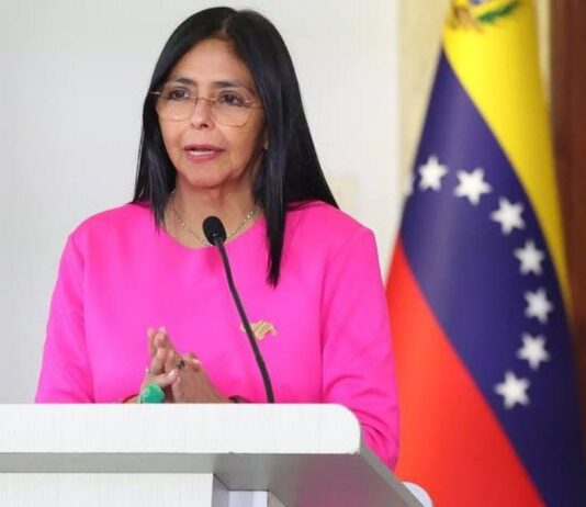 Delcy Rodríguez: EEUU se quitó la máscara con robo de petrolero Delcy Rodríguez: EEUU se quitó la máscara con robo de petrolero en el mar Caribe
