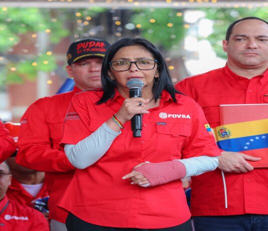 Delcy Rodríguez a EEUU: si quieren nuestro petróleo y gas, ¡Tienen que pagarlo! Delcy Rodríguez a EEUU: si quieren nuestro petróleo y gas, ¡Tienen que pagarlo!
