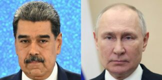 Vladimir Putin habló con Maduro y le reiteró su apoyo Vladimir Putin habló con Maduro y le reiteró su apoyo