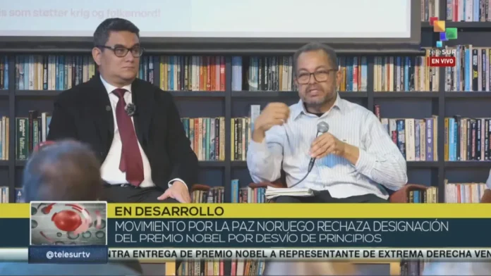 noruega-movimiento-paz-premio-nobel-maría-corina-machado Movimiento por la Paz Noruego: Machado carece de legitimidad como promotora de paz internacional
