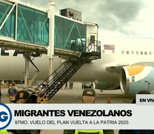 Arriba vuelo 97 del Plan Vuelta a la Patria procedente de EEUU Arriba vuelo 97 del Plan Vuelta a la Patria procedente de EEUU