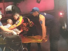 Arrollado adulto mayor en Casacoima