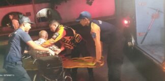 Arrollado adulto mayor en Casacoima