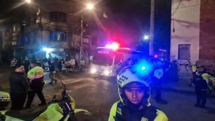 Bogotá-muerto-heridos-ataque-granada-barrio-Santa-Fe Bogotá: Una persona muerta y 13 heridos dejó ataque con granada en el barrio Santa Fe