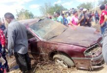 En fotos| Un fallecido dejó vuelco de vehículo en Borojó