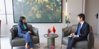 China ratifica su respaldo a Venezuela «sin importar su situación política» China ratifica su respaldo a Venezuela "sin importar su situación política"