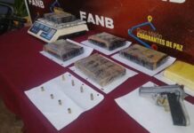 Incautan seis panelas de Cocaína en Coro
