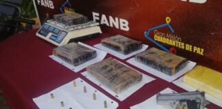 Vídeo| Incautan seis panelas de Cocaína en Coro