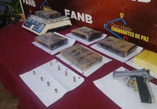 Vídeo| Incautan seis panelas de Cocaína en Coro