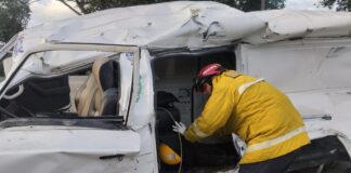 Colisión de Encava y carro particular dejó dos lesionados en Sanare