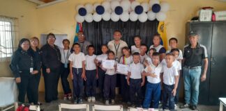 Contraloría de Los Taques juramenta Contralores Escolares en la E.P.N. “José Leonardo Chirino” de El Tacal