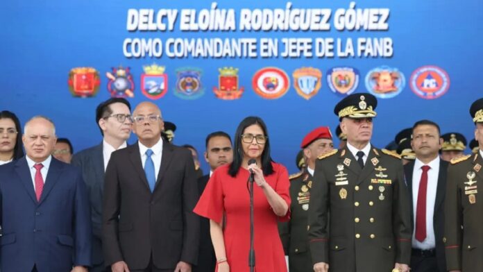Delcy Rodríguez: "Quienes pretendan perpetuar la agresión a Venezuela que se queden en Washington"