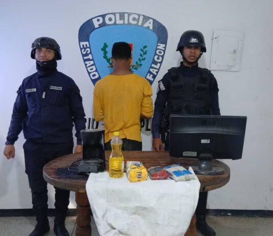 Detenido por robo en una bodega en La Vela
