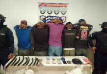 Conócelos| Cinco detenidos en Los Taques