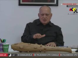 Diosdado Cabello a EEUU: «Esa decisión más temprano que tarde, se les va a revertir» Diosdado Cabello a EEUU: «Esa decisión más temprano que tarde, se les revertirá»