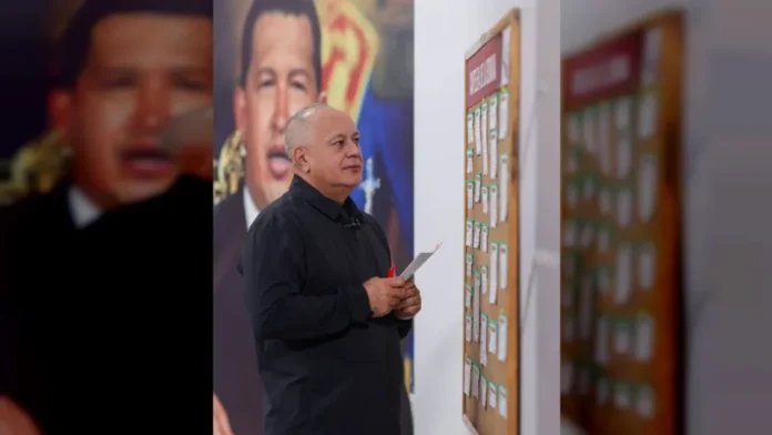 Diosdado Cabello negó contactos con EEUU: "Muestren pruebas, no tengo precio"