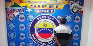 Detienen a hombre con droga en Coro