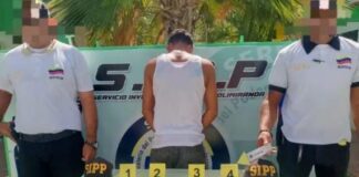Detienen a hombre con droga en Coro