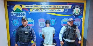 Boca de Aroa| Detenido con facsimil de arma de fuego