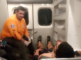 Municipio Falcón| Esto le sucedió a un motorizado tras deslizar la moto
