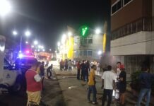 Incendio consumió venta de repuesto en Coro
