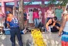 Carirubana| Colisión entre moto y vehículo