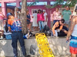 Carirubana| Colisión entre moto y vehículo