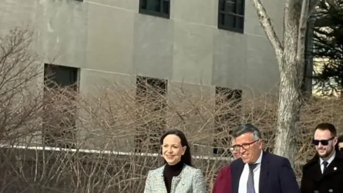 María-Corina-Machado-Marco-Rubio Lo que dijo María Corina Machado tras reunirse con Marco Rubio