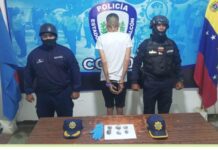 Detienen a hombre con marihuana en Puerto Cumarebo