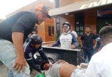 Dabajuro| Motorizado sufre traumatismo craneoencefálico severo