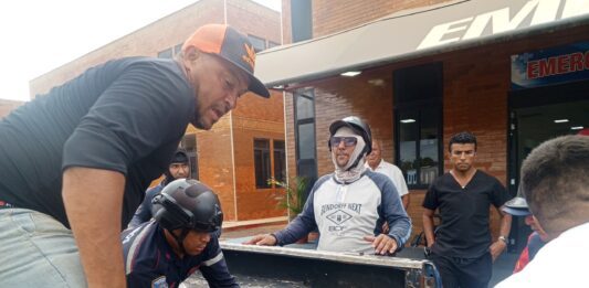Dabajuro| Motorizado sufre traumatismo craneoencefálico severo