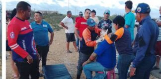 Lesionado motorizado al impactar con un chivo en Jadacaquiva