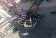 Los Rosales| Así quedaron motorizados tras colisionar