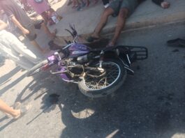 Los Rosales| Así quedaron motorizados tras colisionar