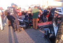 Punto Fijo| Fotos|Cuatro lesionados dejó colisión de moto y carro